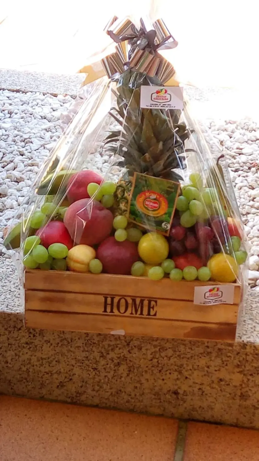 cesta pequeña fruta